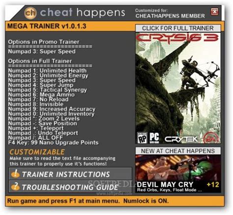 Crysis 3 1 Trainer Download