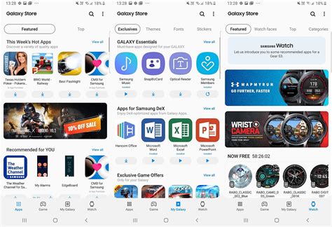 Galaxy Apps Gets Rebranded To Galaxy Store With A New One Ui Design