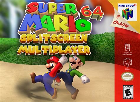 Super Mario 64 Splitscreen Multiplayer Details Launchbox Games Database