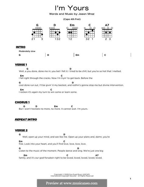 Im Yours Ukulele Tabs Ukulele Chords Ukulele Songs Ukulele Chords Songs I M Yours Ukulele