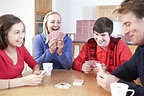 Young People Playing Cards