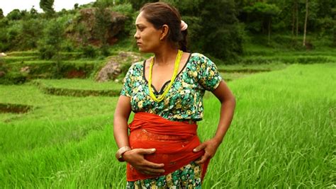 Pregnant Women In Nepal Work Long Days In The Fields Due To Cultural