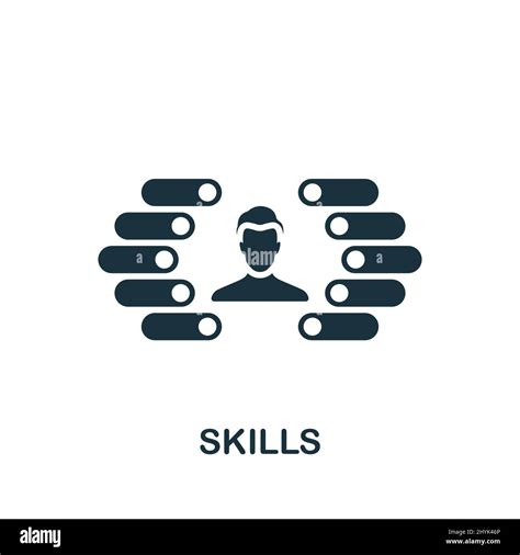 Skills Icon Monochrome Simple Icon For Templates Web Design And