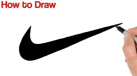 Ascendant Artistique Numérique How To Draw A Nike Logo Step By Step