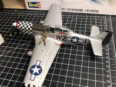 Revell P 51d Mustang 148 2nd Model Almost Completed Just A Few More