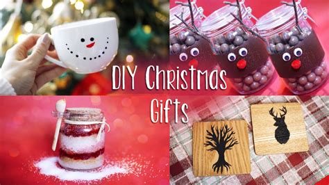 Last Minute DIY Christmas Gifts  Easy & Affordable  YouTube