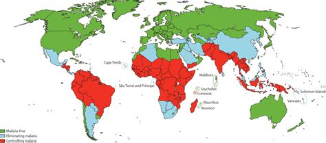 The Malaria Map And Your Guide To Travelling Safely — Mosi Guard