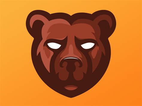 Bear Mascot Logo By Marinn On Dribbble