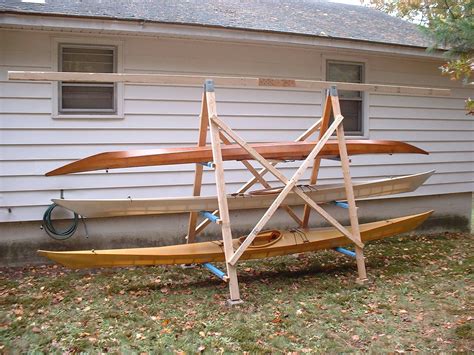 A Simple A Frame Kayak Storage Rack Kayak Storage