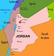 Capital of jordan map - Map of capital of jordan (Jordan)