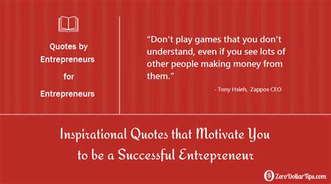 Quotes That Inspire You To Be A Successful Entrepreneur