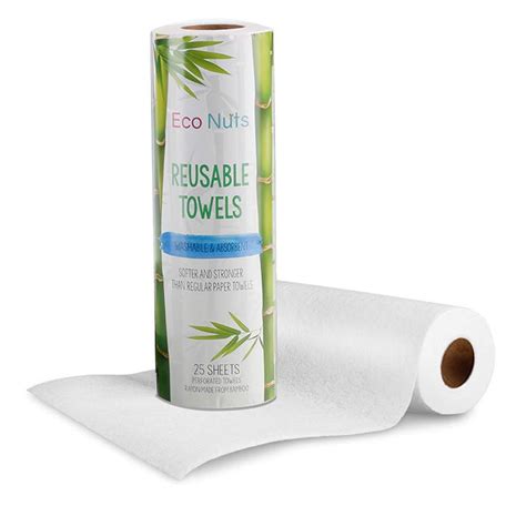 25pcsroll Eco Friendly Reusable Bamboo Kitchen Towels
