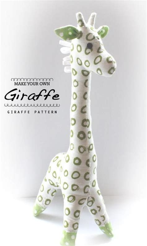 Express Your Creativity Giraffe Sewing Pattern