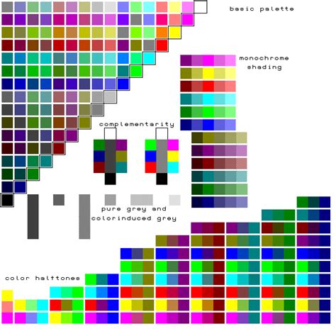 Vga 16colors Pixel Gradients By Phoxic On Deviantart