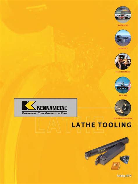 Catalog 4010 Kennametal | Machining | Steel