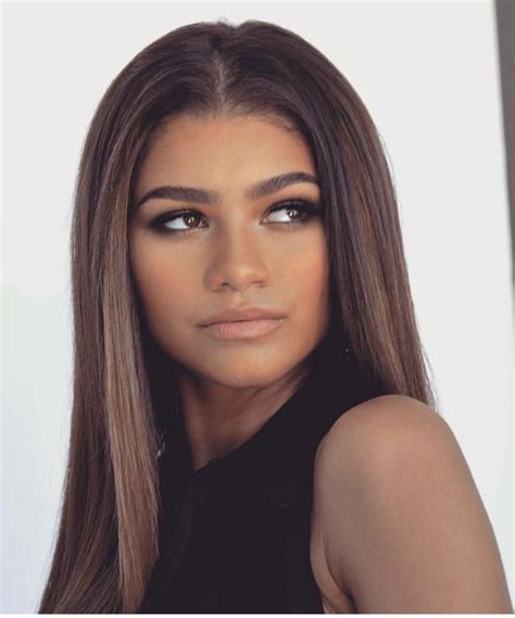 Pin By A Tappan On Hair Zendaya Hair Hair Styles Brown Ombre Hair Color