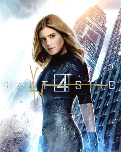 Kate Mara Fantastic Four In Person Signed Photo Auction