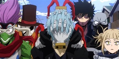 My Hero Academia Who Are The Members Of The League Of Villains And