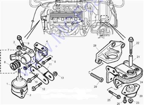 Mgf And Mg Tf Owners Forum Offside Engine Mount How To Replace