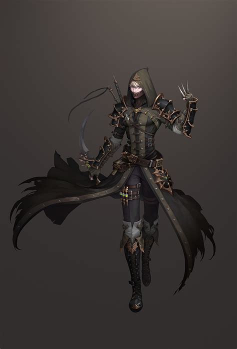 Artstation Assassin Jh Pear Assassin Character Design Fantasy