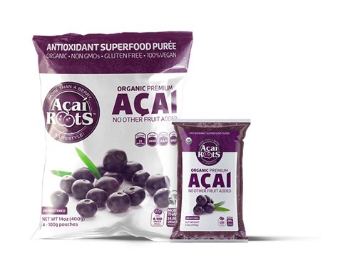 Pure Acai Unsweetened Acai Roots 400 G Delivery Cornershop By Uber