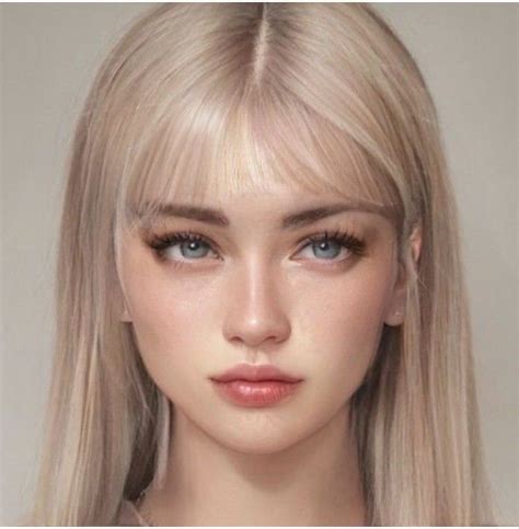 Digital Portrait Art Digital Art Girl Pin Up Hair Face Reference