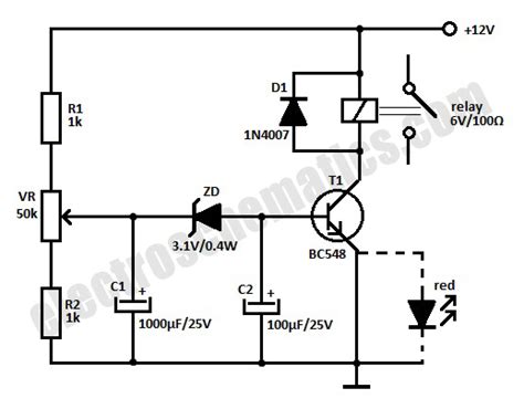 12v Time Delay Relay Circuit