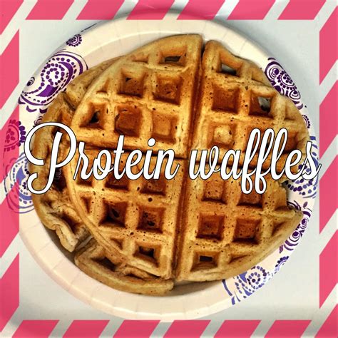 Makes one large belgium waffle. Southern FIT: Kodiak Cakes Protein Waffles