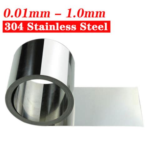304 Stainless Steel Foil Sheet Fine Plate Strip Steel 001 1mm Metal