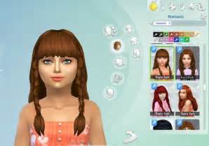 Sims 4 Ccs The Best Kids Renewal Braids By Kiara My