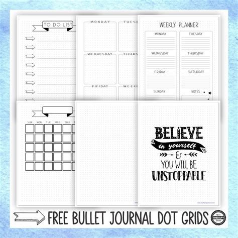 Bullet Journal Printables Free Homebabe Deals