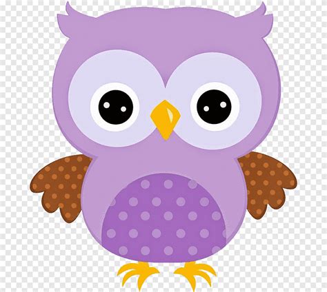 Drawing Cartoon Owl Owl Cute Purple Animals Png Pngegg