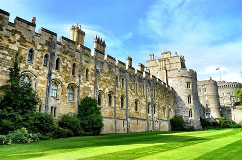 Stately Windsor Castle England