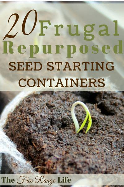 20 Frugal Repurposed Seed Starting Containers Seed Starting Frugal