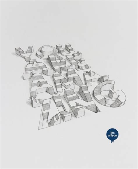 55 Designs Of Abcdefghijklmnopqrstuvwxyz Cuded 3d Typography