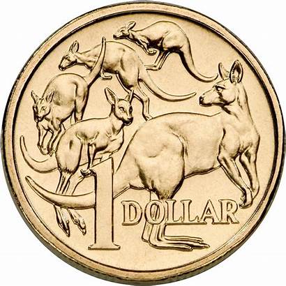 Dollar Coin Australian Clipart Coins Note Australia