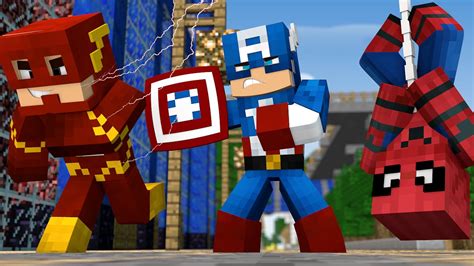 Minecraft Pe 0154 Mod Super Heroes Pocket Heroes