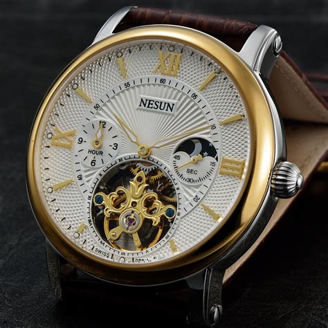 Luxury Brand Guanqin 2016 New Mechanical Wristwatch Men Fashion Leather