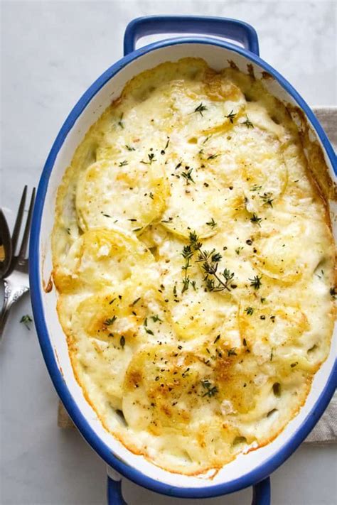 Potatoes Au Gratin This Delicious And Easy Potato Side Dish Recipe Is
