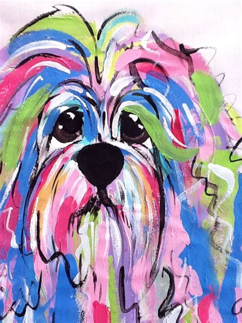 Paddytickles In The Nick Of Time Whimsical Dog Paintings By Debby