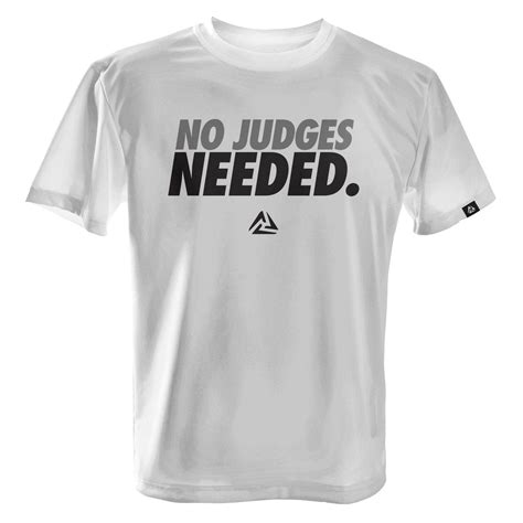 no judges needed t shirt luctator