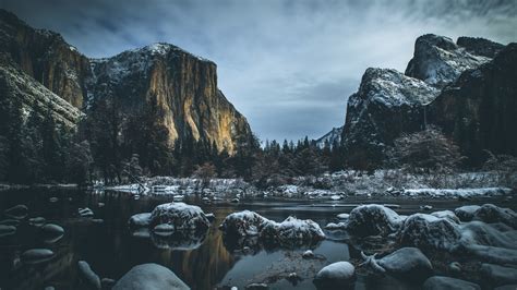 Download 1920x1080 Wallpaper National Park Yosemite Valley River