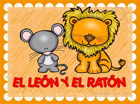 Fábula El León Y El Ratón 1