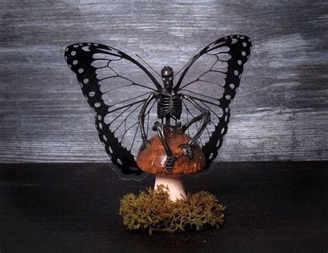 Butterfly Skeleton Halloween Decoration The Cake Boutique