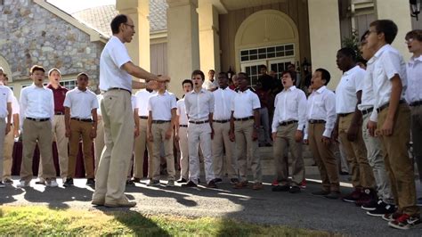 Church Farm School Choir Sings National Anthem At 14th Annual Golf