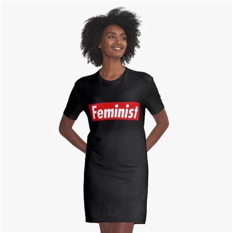 Feminist Graphic T Shirt Dress By Theartism T Shirt Dress Shirt
