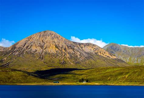 View Of Cuillin Hills A Range Of Rocky Mountains Located On The Isle