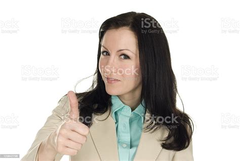 Young Woman Thumbs Up Stock Photo Download Image Now Adult Color