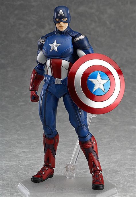 Avengers Figma Captain America Figure Photos And Order Info Marvel Toy News