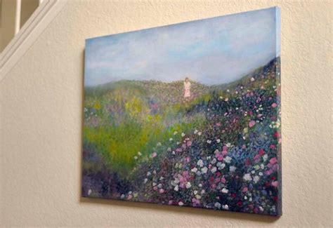 Canvas Giclee Fine Art Print Of An Impressionistic Acrylic Etsy